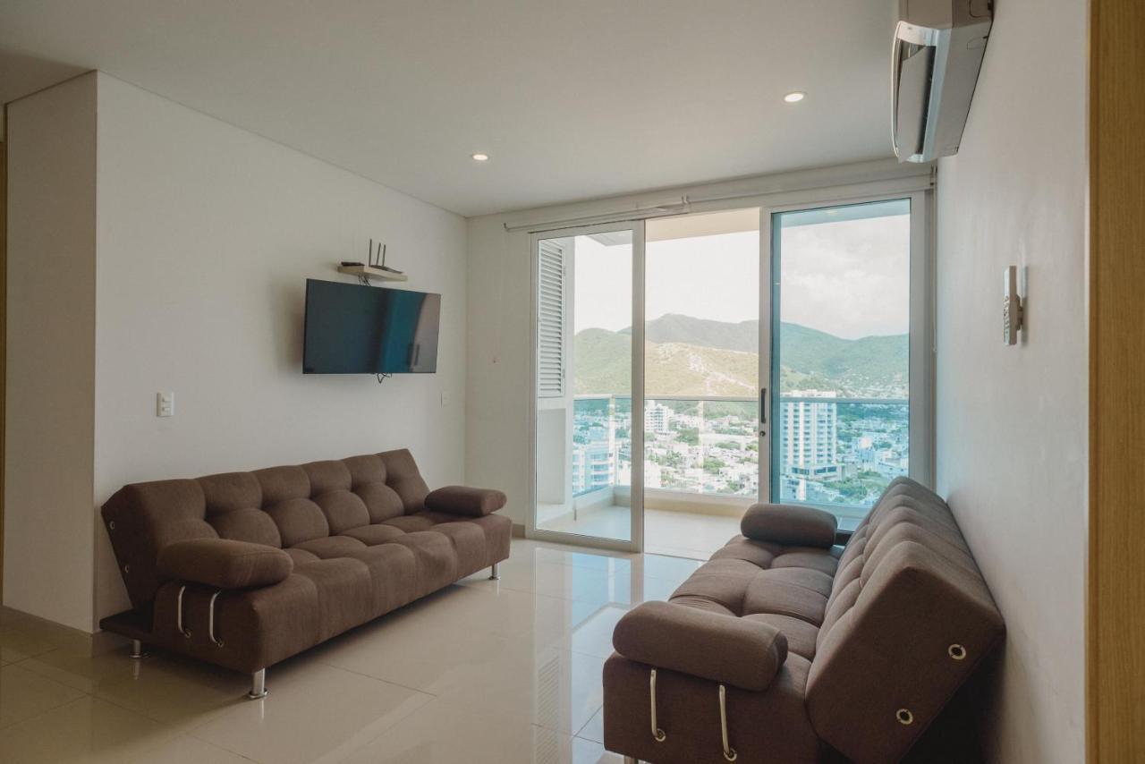 Edificio Reserva Del Mar, Apartamentos 1618, 1614 Y 1714 Санта Марта Екстериор снимка